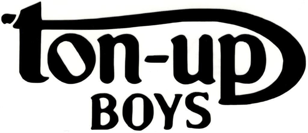 Ton-up Boys sticker #3, Verzenden