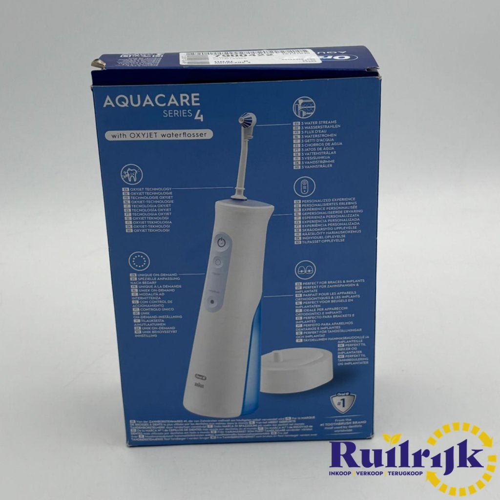 Oral-B Aquacare 4 waterflosser - Nieuw in doos, Flex Ltd., Nieuw, https://flex.com/contact-us, Nobelstraat 10, 5807 GA Oostrum LB, Limburg, Nederland