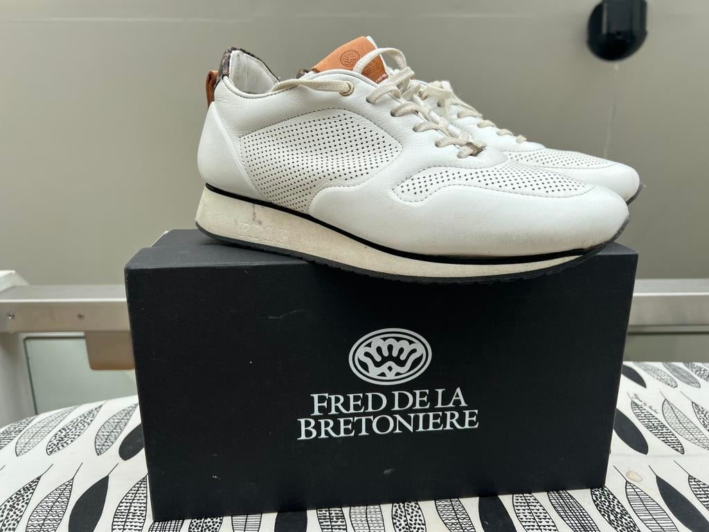Fred de la Bettoniere sneakers wit 39, Kleding | Dames, Schoenen, Ophalen of Verzenden, Zo goed als nieuw, Wit, Sneakers of Gympen