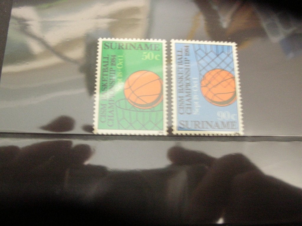 Suriname 1984  de CISM basketbal kampioenschappen, Verzenden, Postfris
