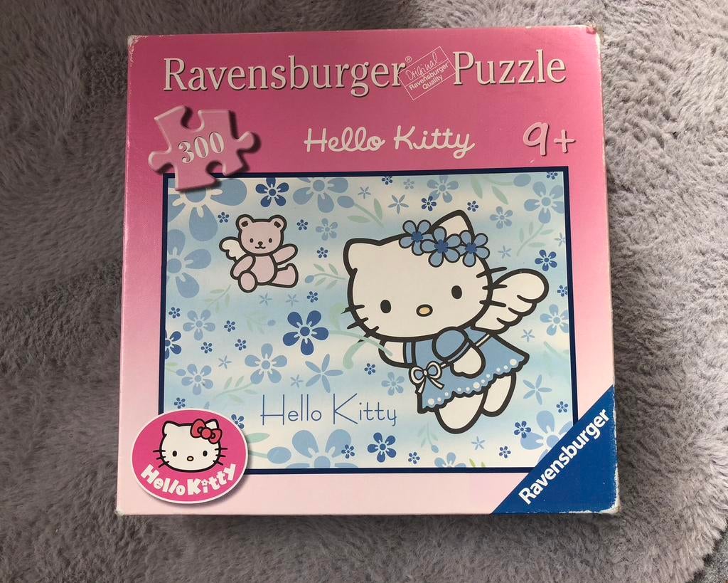 Hello Kitty puzzel (Ravensburger), Ophalen of Verzenden, Meer dan 50 stukjes, 6 jaar of ouder