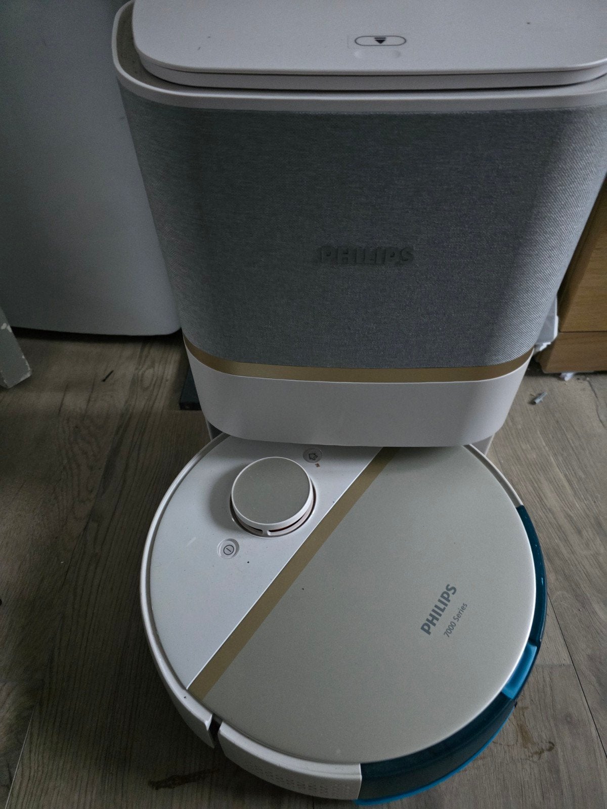 Philips robot stofzuiger en dweiler, Witgoed en Apparatuur, Stofzuigers, Ophalen of Verzenden, Zo goed als nieuw