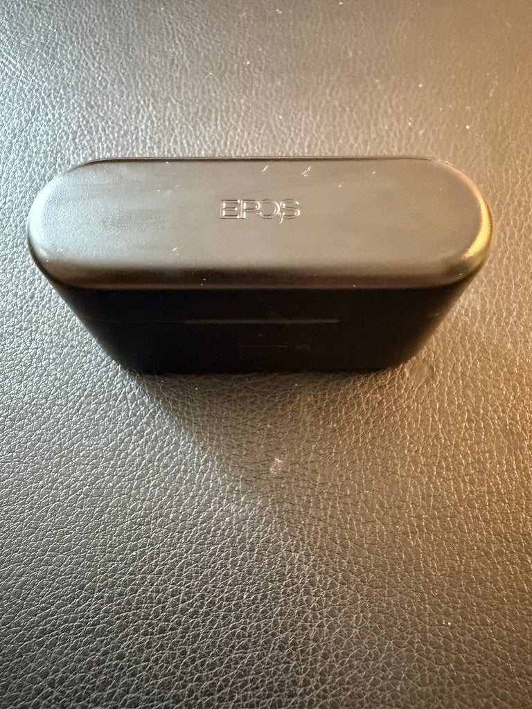 Original EPOS ADAPT E1 Black Charging Case, Gebruikt, Zwart, Overige merken, Ophalen of Verzenden