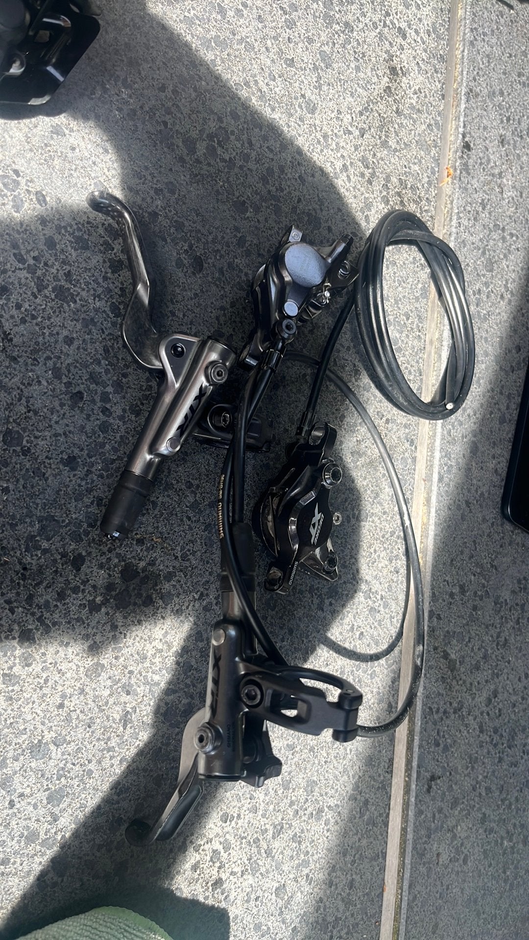 Shimano XTR 9100 remset mtb remmen, Ophalen of Verzenden, Zo goed als nieuw, Overige typen