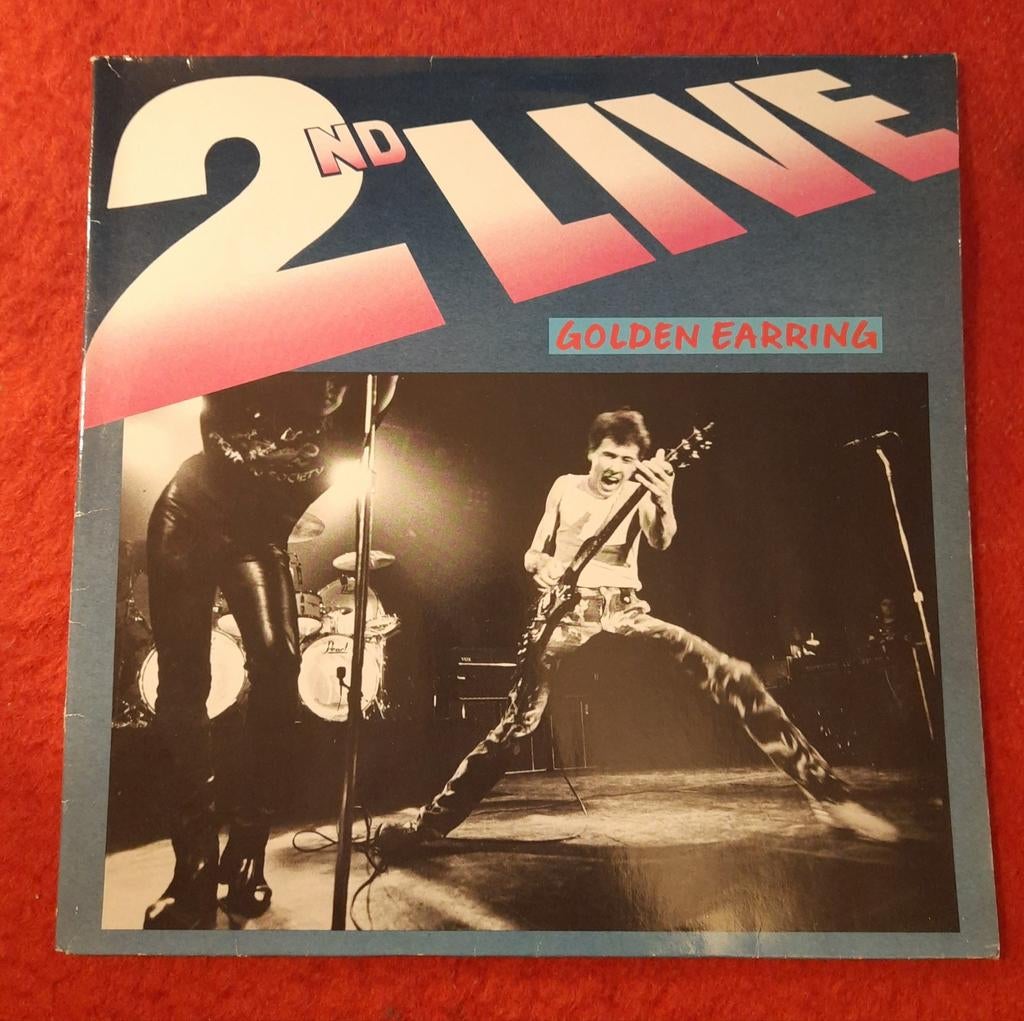 LP: Golden Earring - 2ND Live (Dubbel LP), Ophalen of Verzenden, Zo goed als nieuw, 12 inch, Poprock