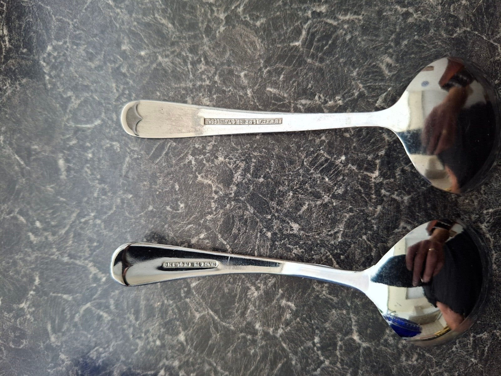 Vintage eierdopjes en lepels set, Antiek en Kunst, Ophalen of Verzenden