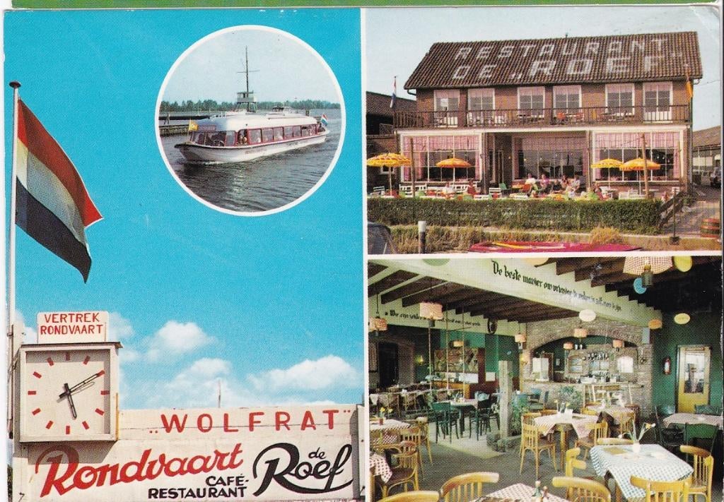 Oud Loosdrecht (NH) watersportcentrum Wolfrat., Verzenden, 1940 tot 1960, Ongelopen, Noord-Holland