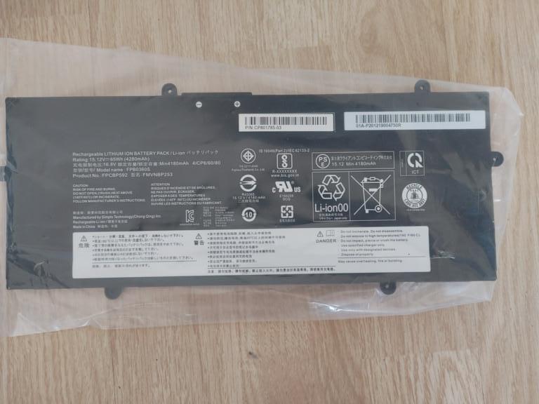 FPB0360S Laptop Battery 65Wh 4280mAh 15.12V Fujitsu Lifebook, Computers en Software, Accu's en Batterijen, Nieuw, Ophalen of Verzenden