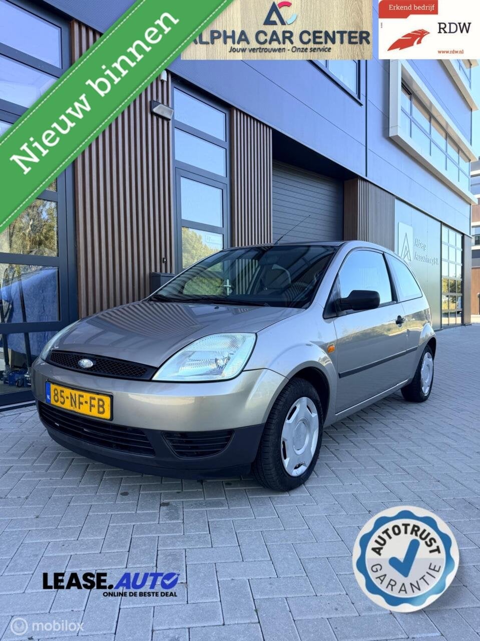 Ford Fiesta 1.25-16V DEALER/NAP, Voorwielaandrijving, Dealer onderhouden, Stof, 1242 cc