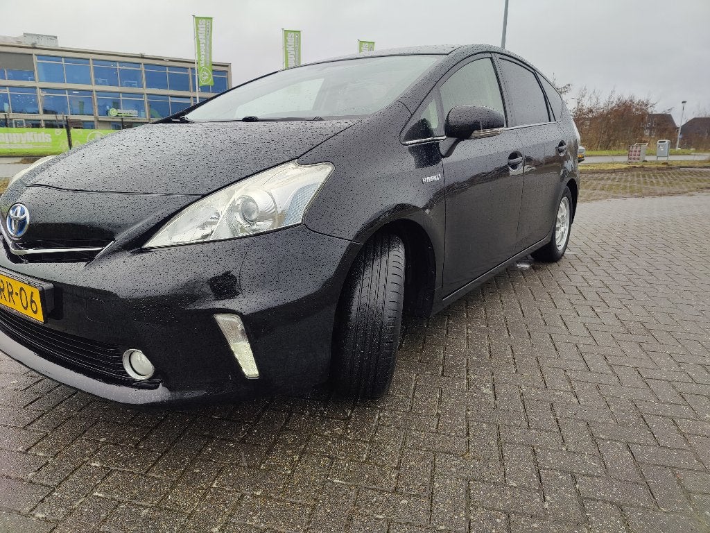 Toyota Prius Wagon 1.8 2de EIGENAAR, Euro 5, Zwart, 4 cilinders, Zwart