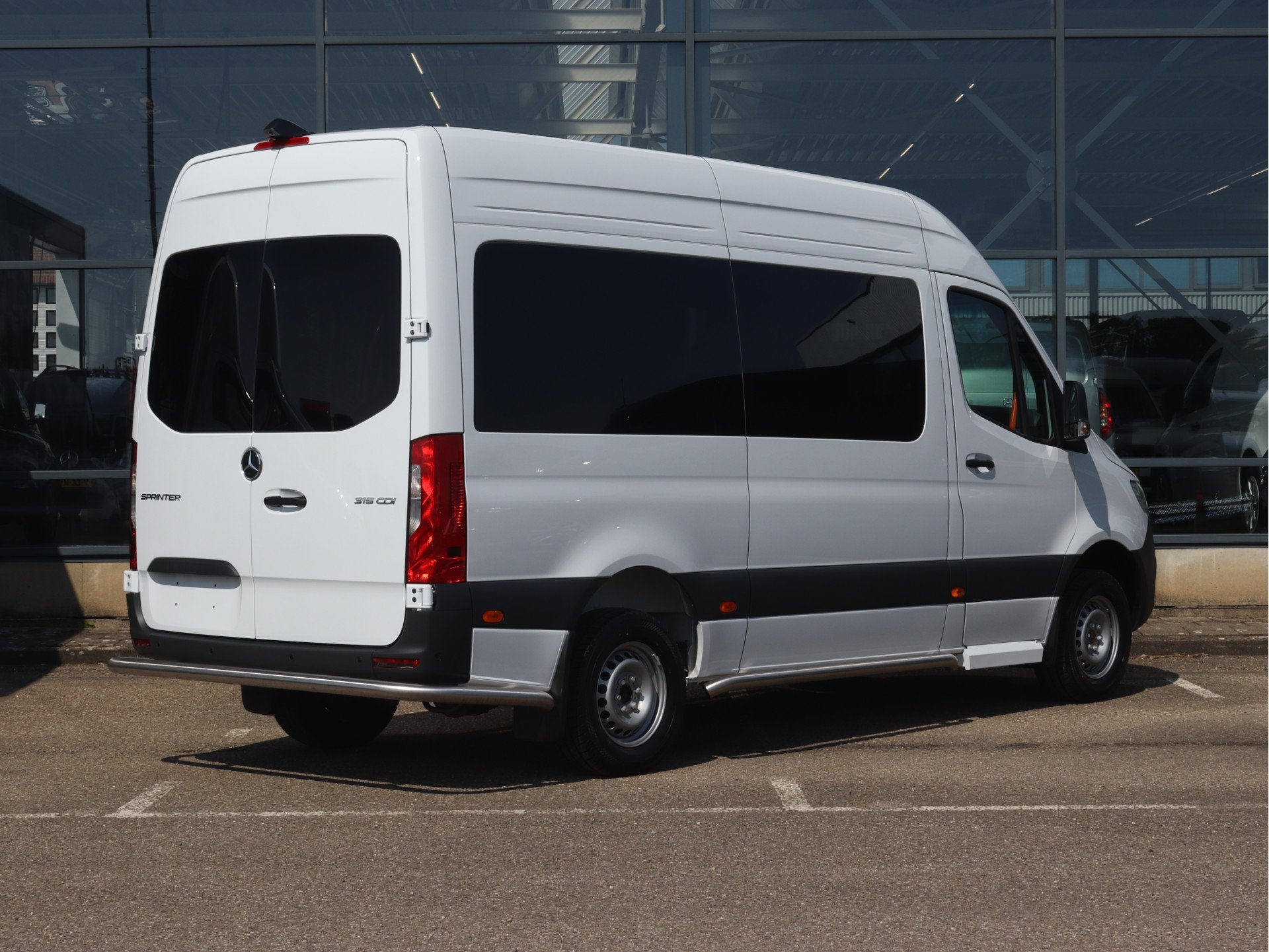 Mercedes-Benz Sprinter 315 CDI GB L2 RWD ROLSTOELBUS, Auto's, 4 cilinders, 150 pk, Wit, Mercedes-Benz