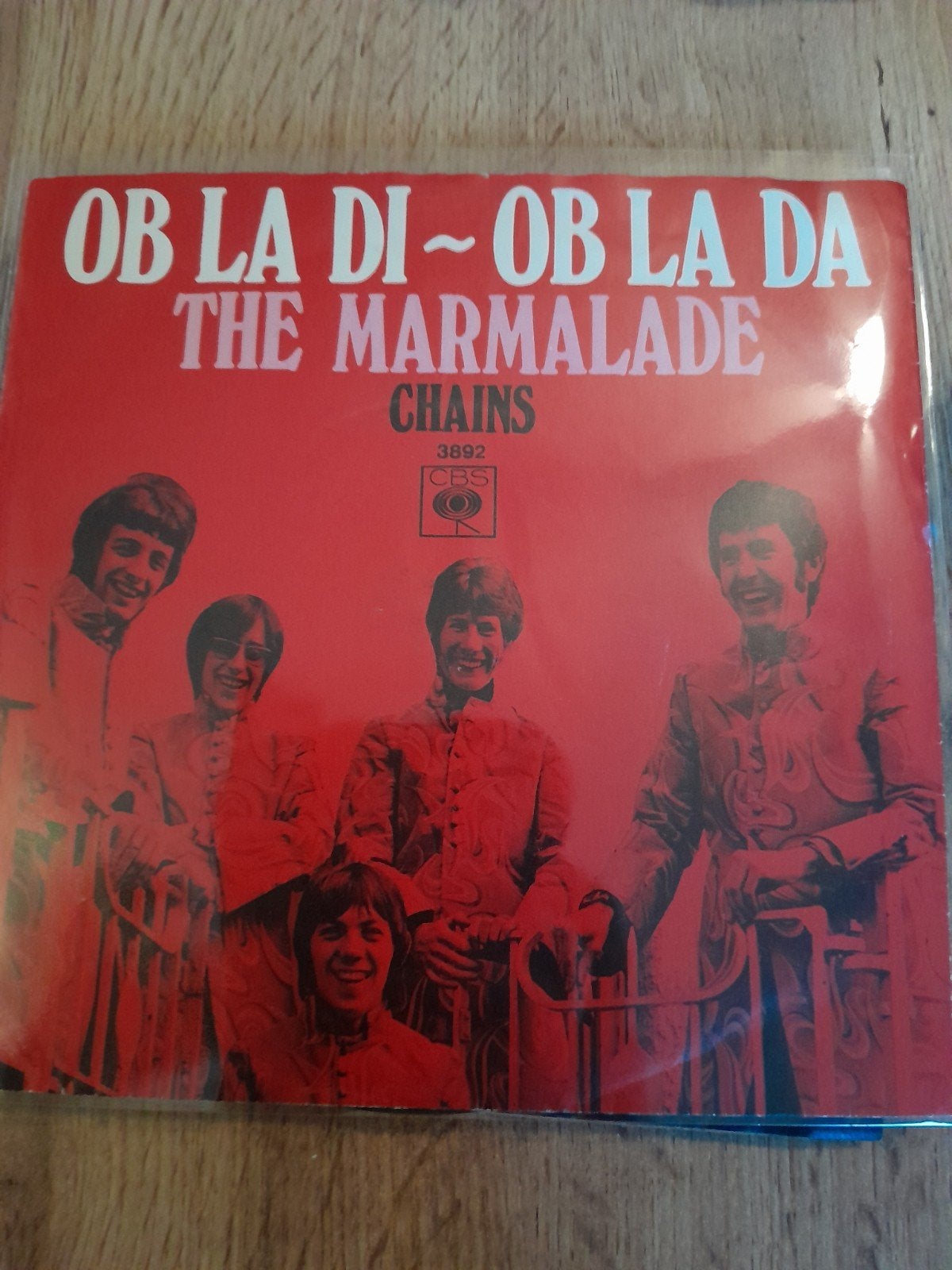 the marmalade 7inch ob la di ob la da, Cd's en Dvd's, Ophalen of Verzenden, Zo goed als nieuw, Pop