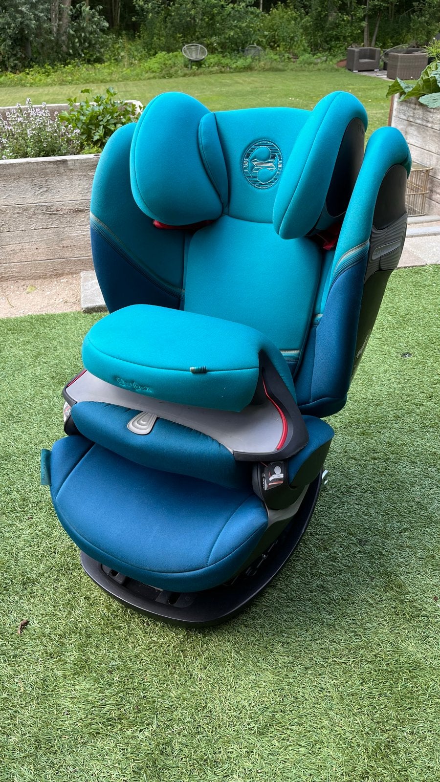 Cybex Pallas S-Fix kinderstoel 1-12 jaar met Isofix, Verstelbare rugleuning, Gebruikt, 9 t/m 36 kg, Isofix