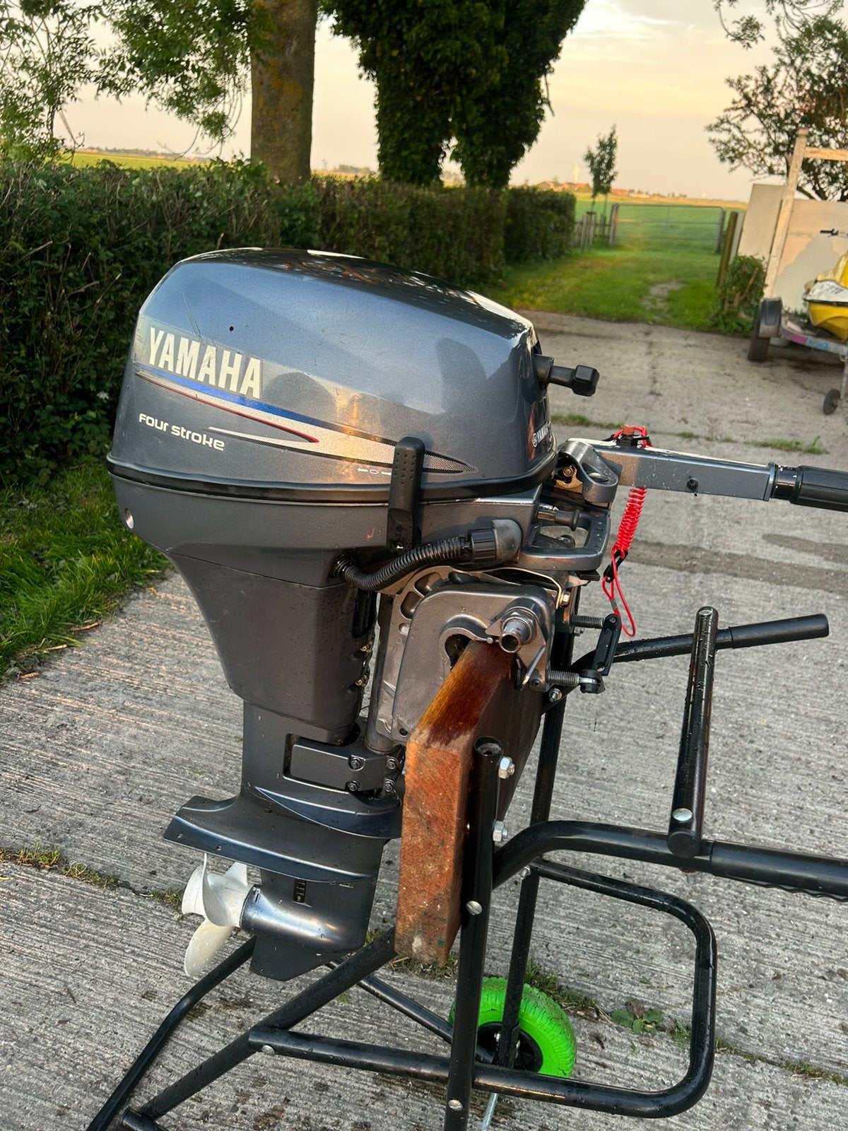 Yamaha 9.9 4 takt 2011 kortstaart buitenboordmotor, Ophalen, Gebruikt, 5 tot 10 pk, Viertaktmotor
