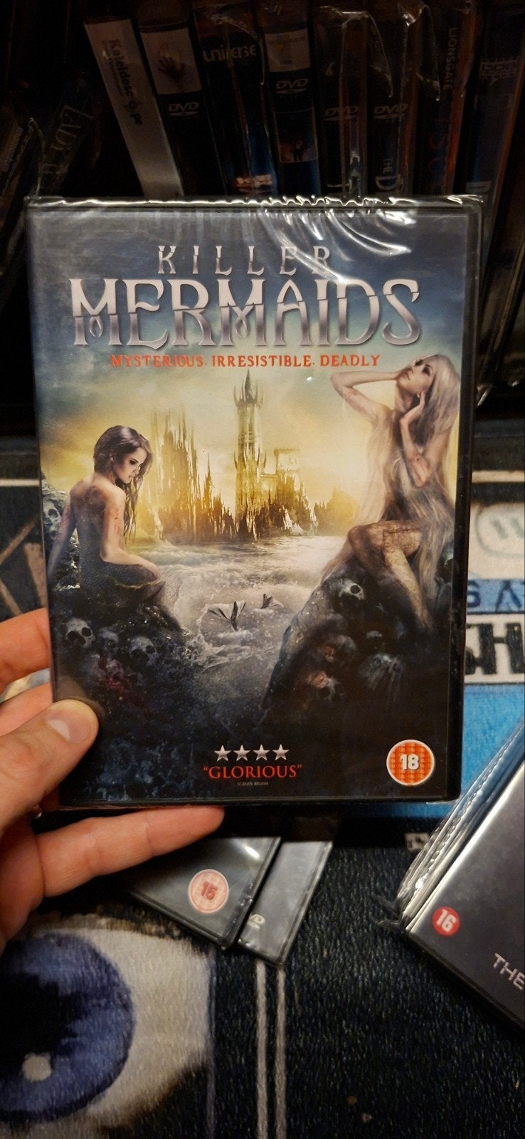 Killer Mermaids DVD - Nieuw in verpakking, Cd's en Dvd's, Vanaf 18 jaar, Engels, Monsters, Engels