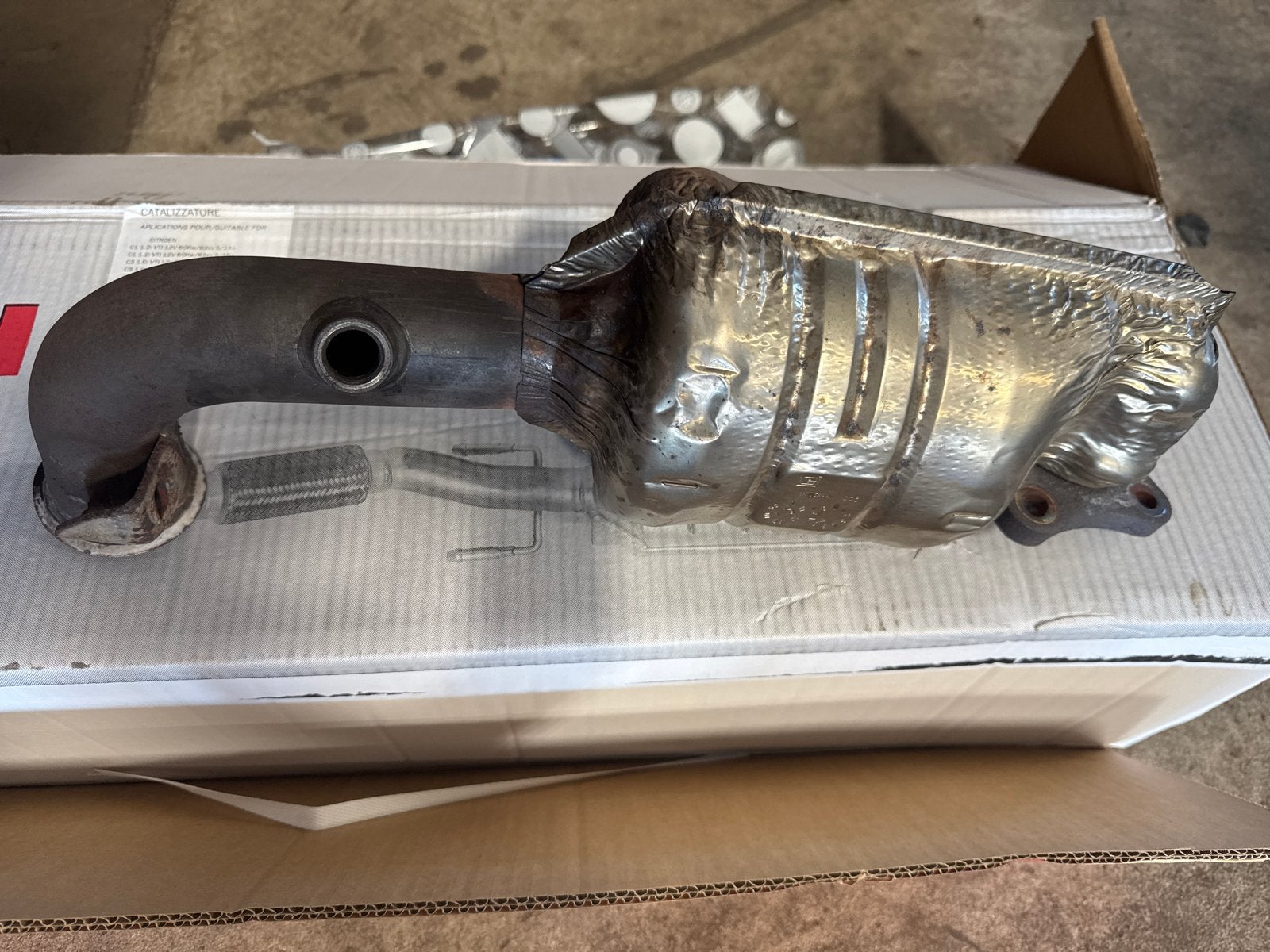 Gebruikte Katalysator Peugeot 206 (2013), Auto-onderdelen, Uitlaatsystemen, Ophalen, Gebruikt, Peugeot