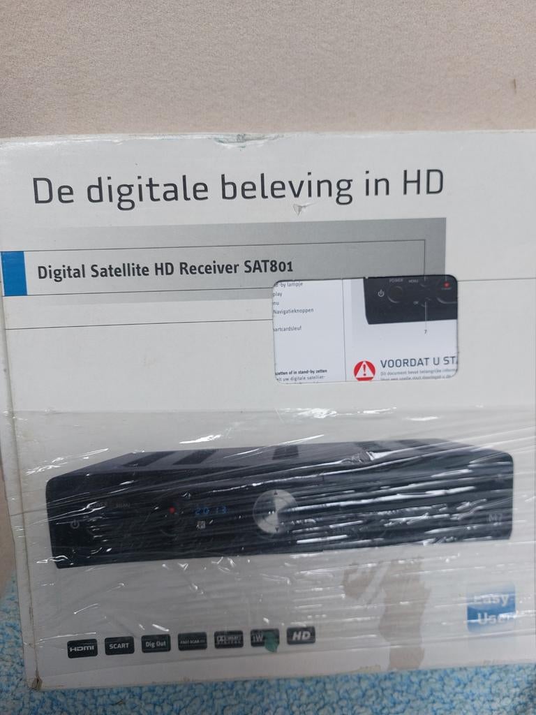 Digitale Satelliet HD Ontvanger SAT801 Canal Digitaal M7, Ophalen