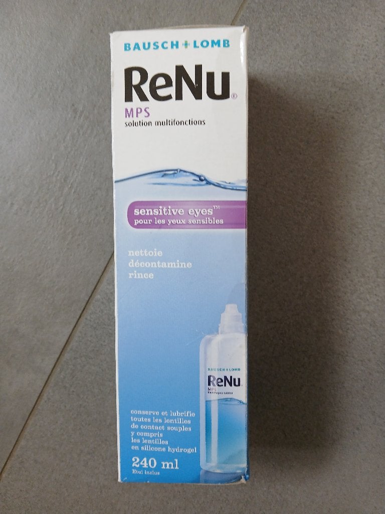 Lenzenvloeistof Renu Bausch en Lomb, Ophalen of Verzenden, Nieuw, Ogen, Reiniging
