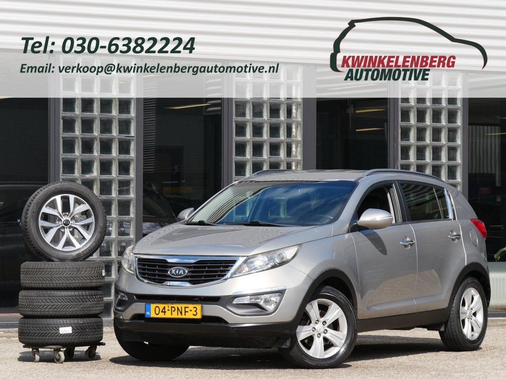 Kia Sportage 2.0 X-EXCUTIVE PLUS PACK/ AFN. TREKHAAK/ WINTER, Auto's, Kia, Gebruikt, 4 cilinders, Leder en Stof, 163 pk