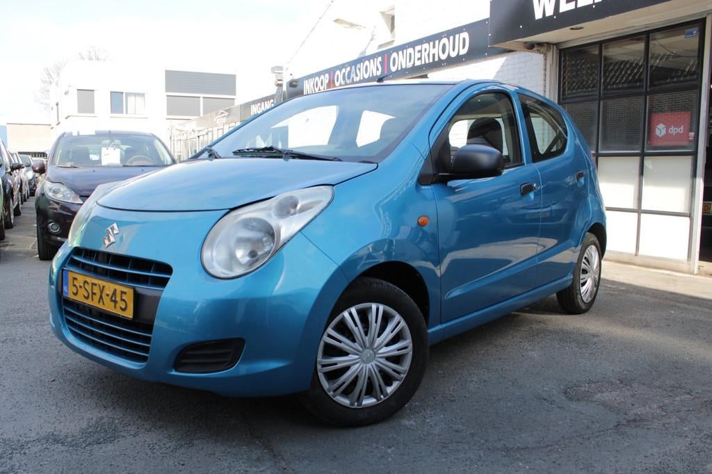 Suzuki Alto 1.0 Base Nieuwe apk + Nieuwe koppeling, Voorwielaandrijving, Euro 5, Gebruikt, Blauw
