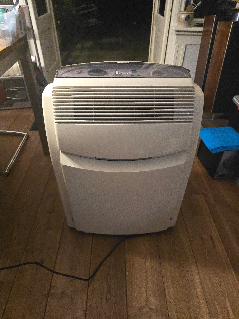 De'Longhi Pinguino PAC45 met waterkoeling (SuperCool), Witgoed en Apparatuur, Airco's, Ophalen, Gebruikt, 2 snelheden, Timer