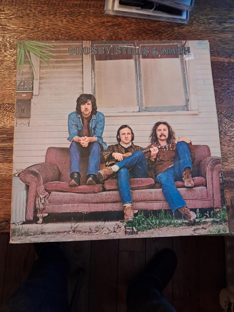Crosby, Stills & Nash  debuut LP 1969, Gebruikt, Originele persing, Ophalen of Verzenden, 12 inch