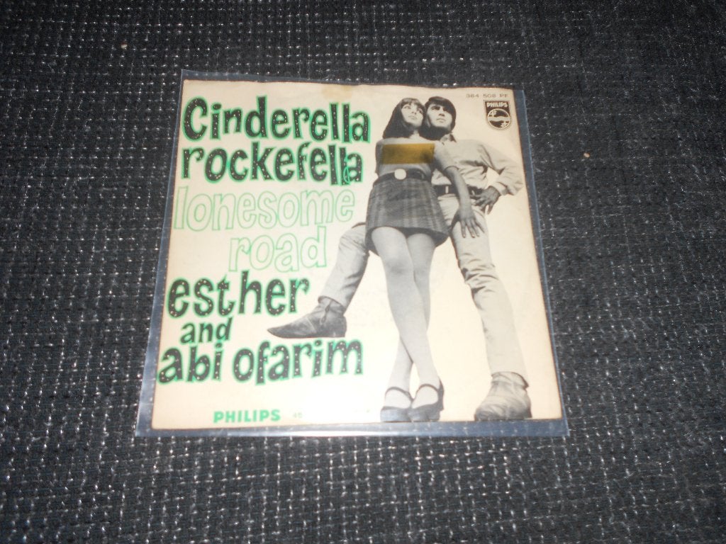 cindarella  rockefeller - esther & abi ofarim, Gebruikt, 7 inch, Ophalen of Verzenden, Pop
