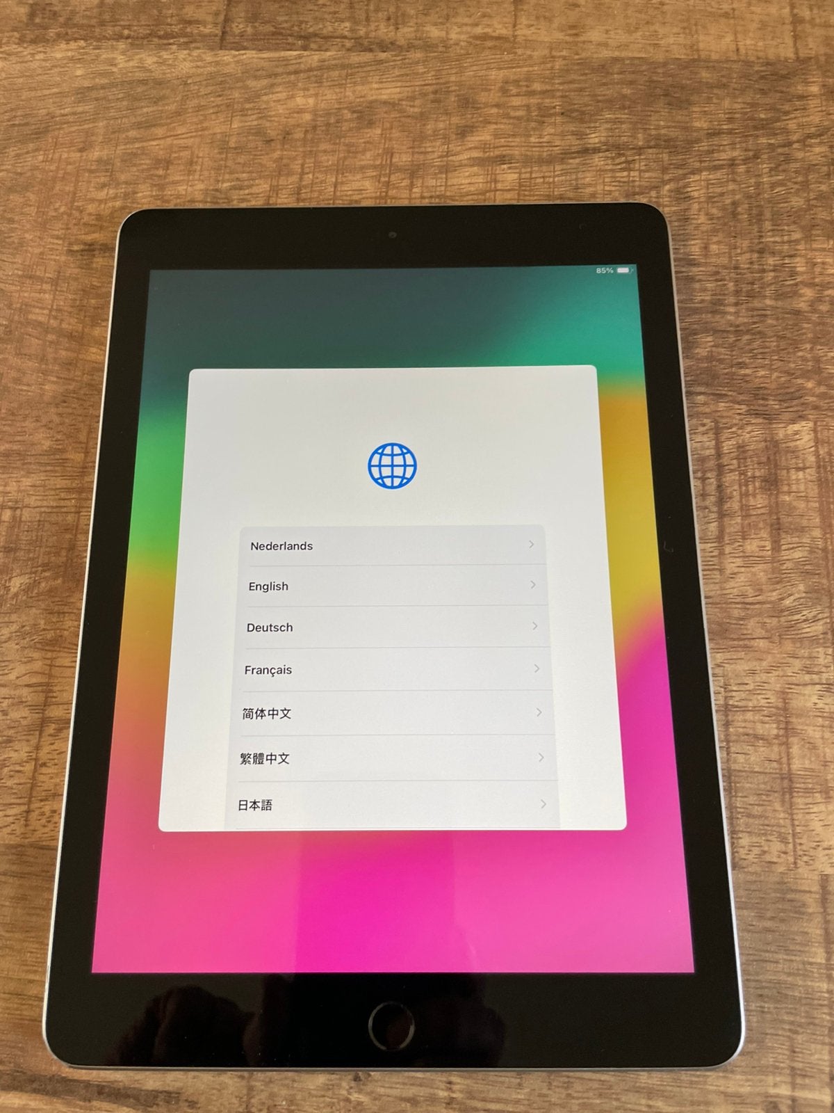 Te koop iPAD A1893 met 128 GB, Computers en Software, Apple iPad, Zo goed als nieuw, 128 GB, Zilver