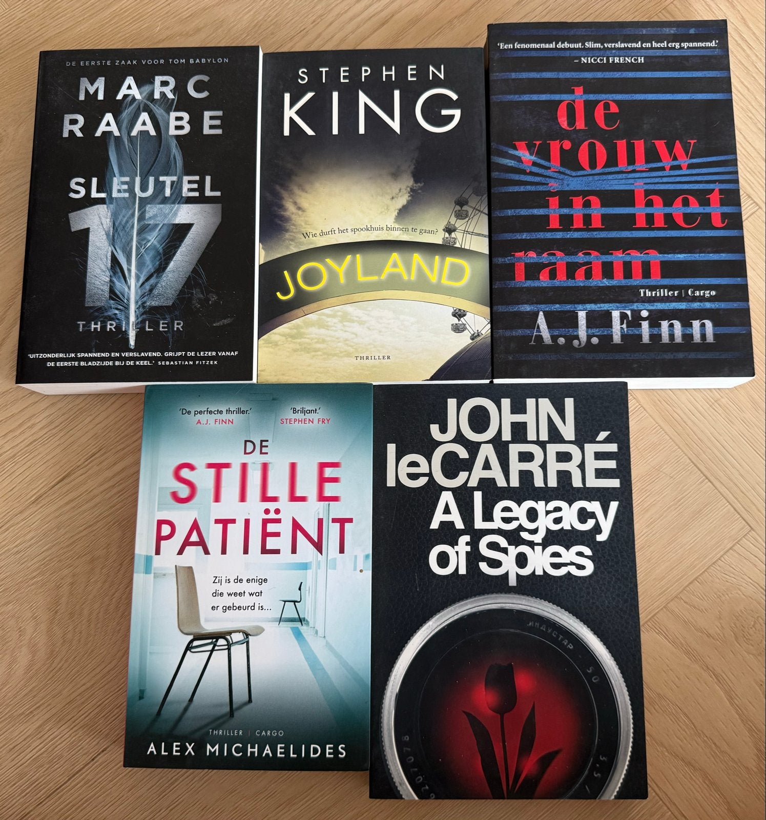 Thriller boekenpakket: Stephen King, Marc Raabe, A.J. Finn,, Ophalen of Verzenden, Nieuw