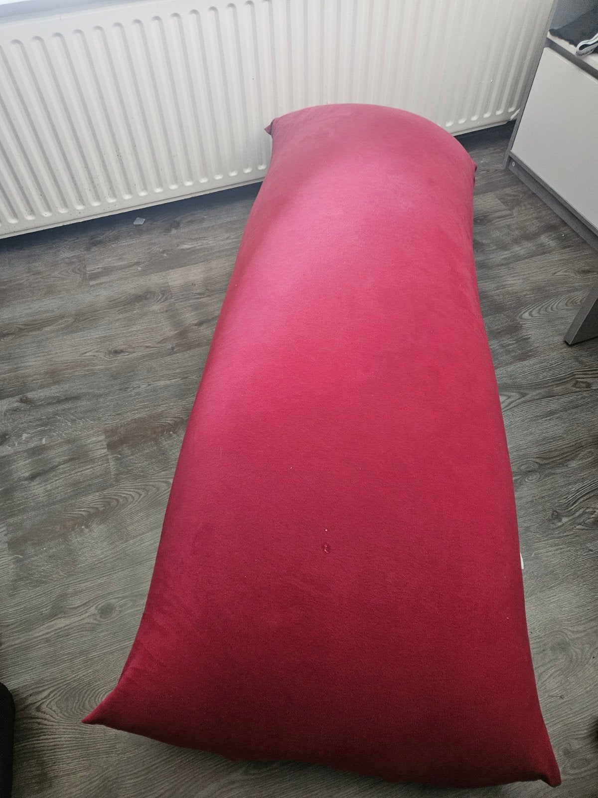 Grote Terapy zitzak/ligzak - heel goed, Huis en Inrichting, Ophalen, Zo goed als nieuw, Rood