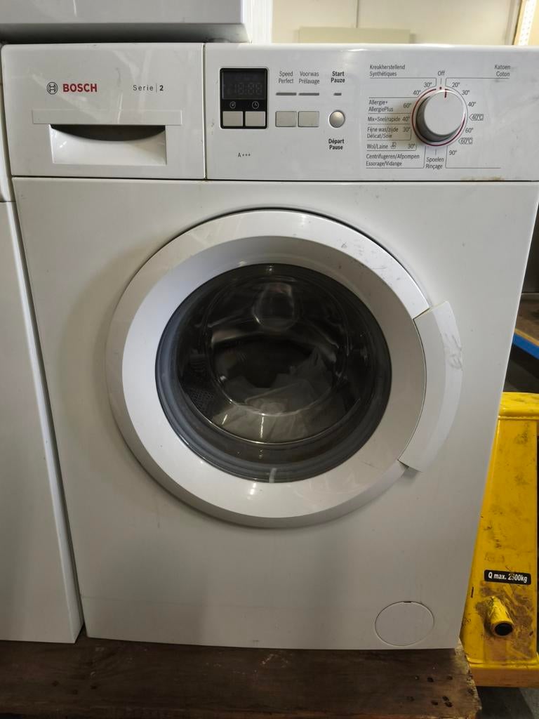 Bosch wasmachine serie 2, Ophalen, Gebruikt, Minder dan 85 cm, Voorlader