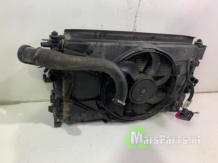 Koelerset van een Opel Zafira, Gebruikt, -, -, Opel