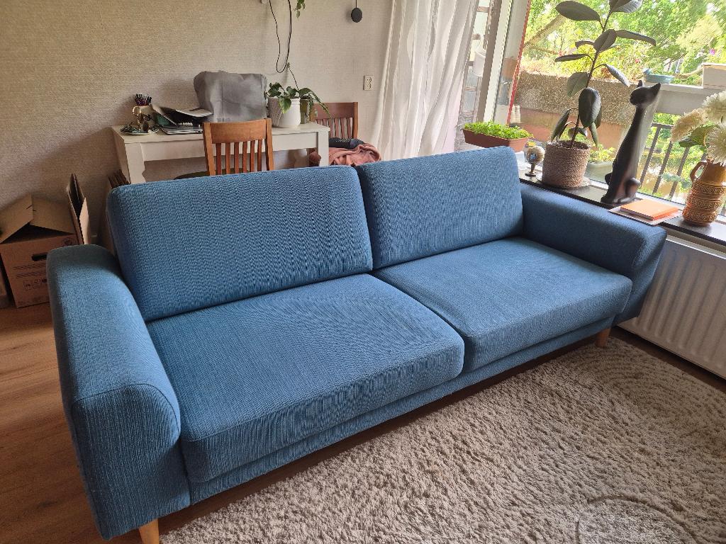 Gratis 2,5 zits bank, Huis en Inrichting, Banken | Bankstellen, Gebruikt, Rechte bank, Tweepersoons, 200 tot 250 cm, 75 tot 100 cm