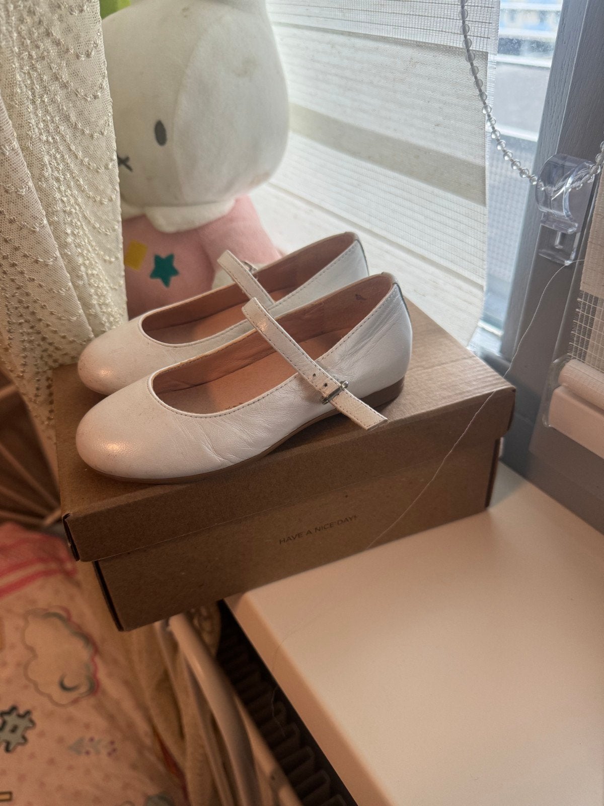 Witte Unisa Ballerina's Maat 25 voor Meisjes, Gebruikt, Meisje, Schoenen, Unisa