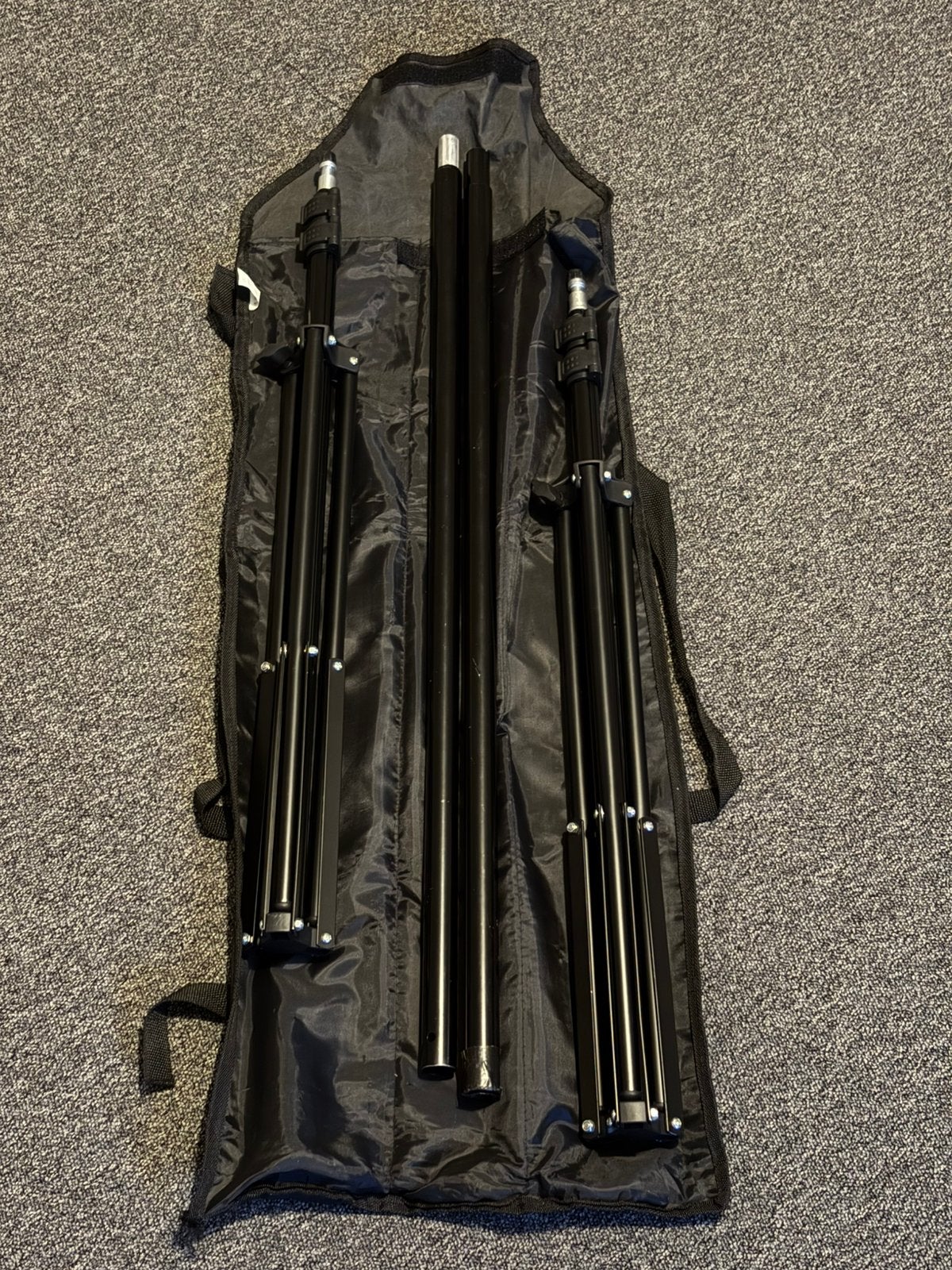 Studio achtergrond set, Ophalen, Zo goed als nieuw