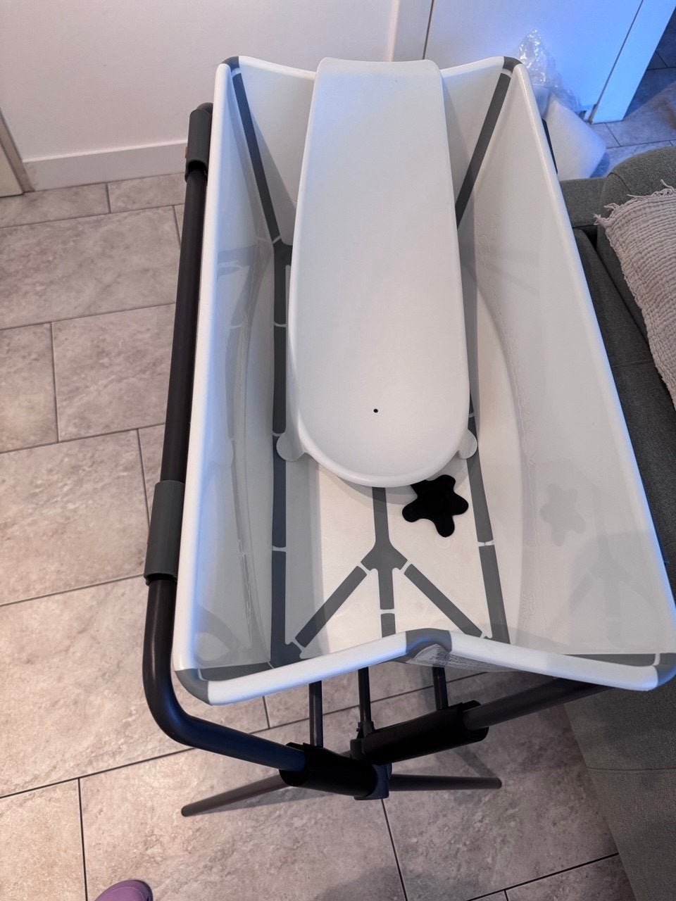Stokke Flexi Bath babybadje, Kinderen en Baby's, Ophalen of Verzenden, Zo goed als nieuw, Badje, Overige merken
