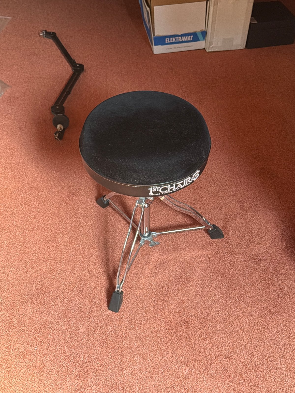 Tama 1st Chair Drumkruk - Comfortabel en Stevig, Muziek en Instrumenten, Ophalen, Gebruikt, Tama
