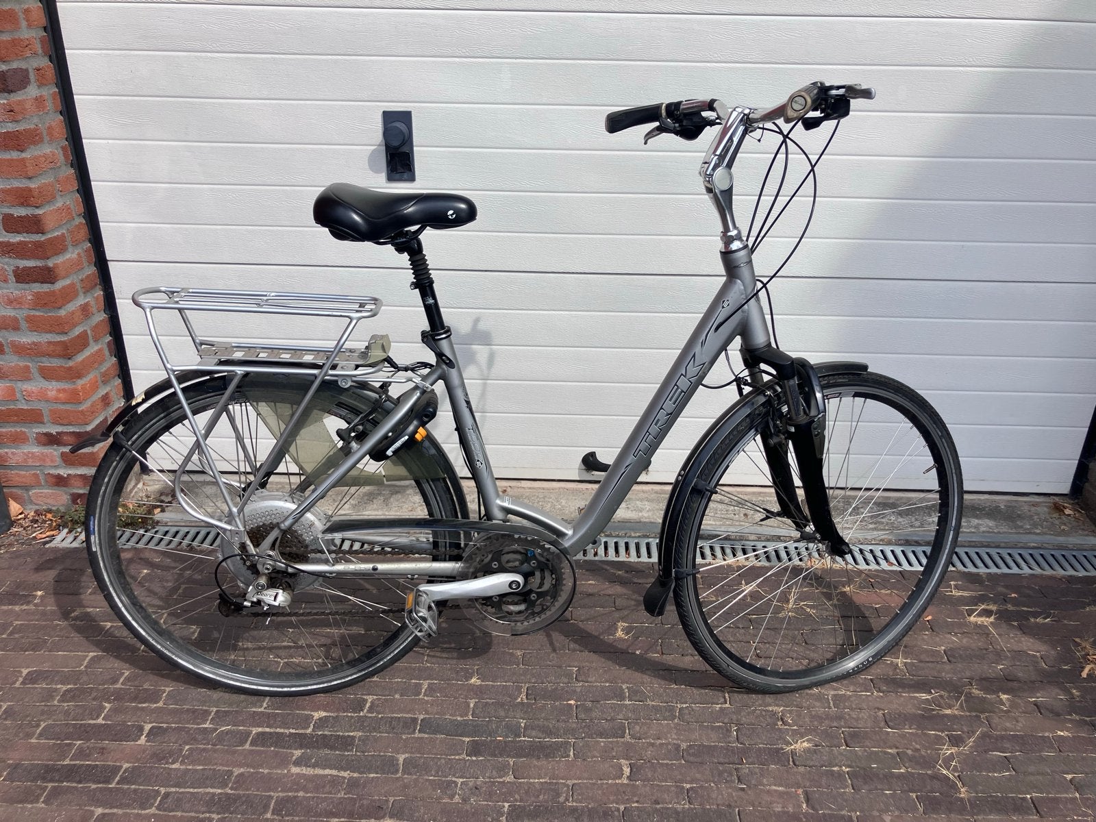 Trek elektrische fiets - Goed onderhouden E-bike, Minder dan 30 km per accu, Gebruikt, 51 tot 55 cm, Ophalen