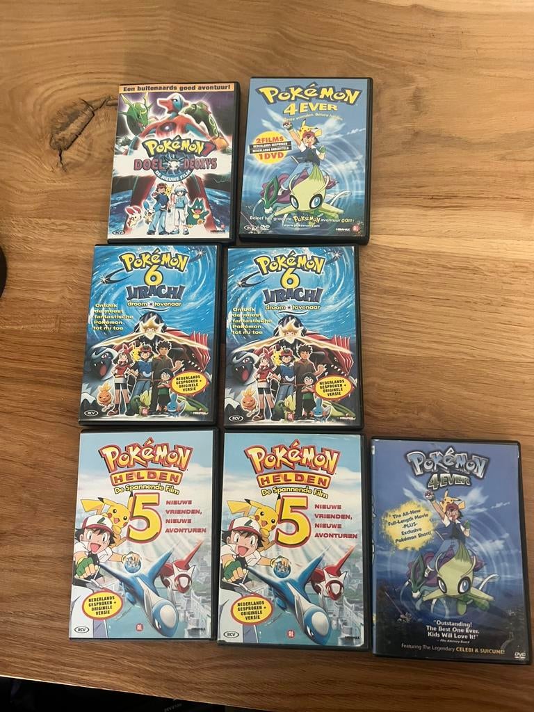 Pokemon films, Cd's en Dvd's, VHS | Kinderen en Jeugd, Alle leeftijden, Ophalen of Verzenden, Zo goed als nieuw