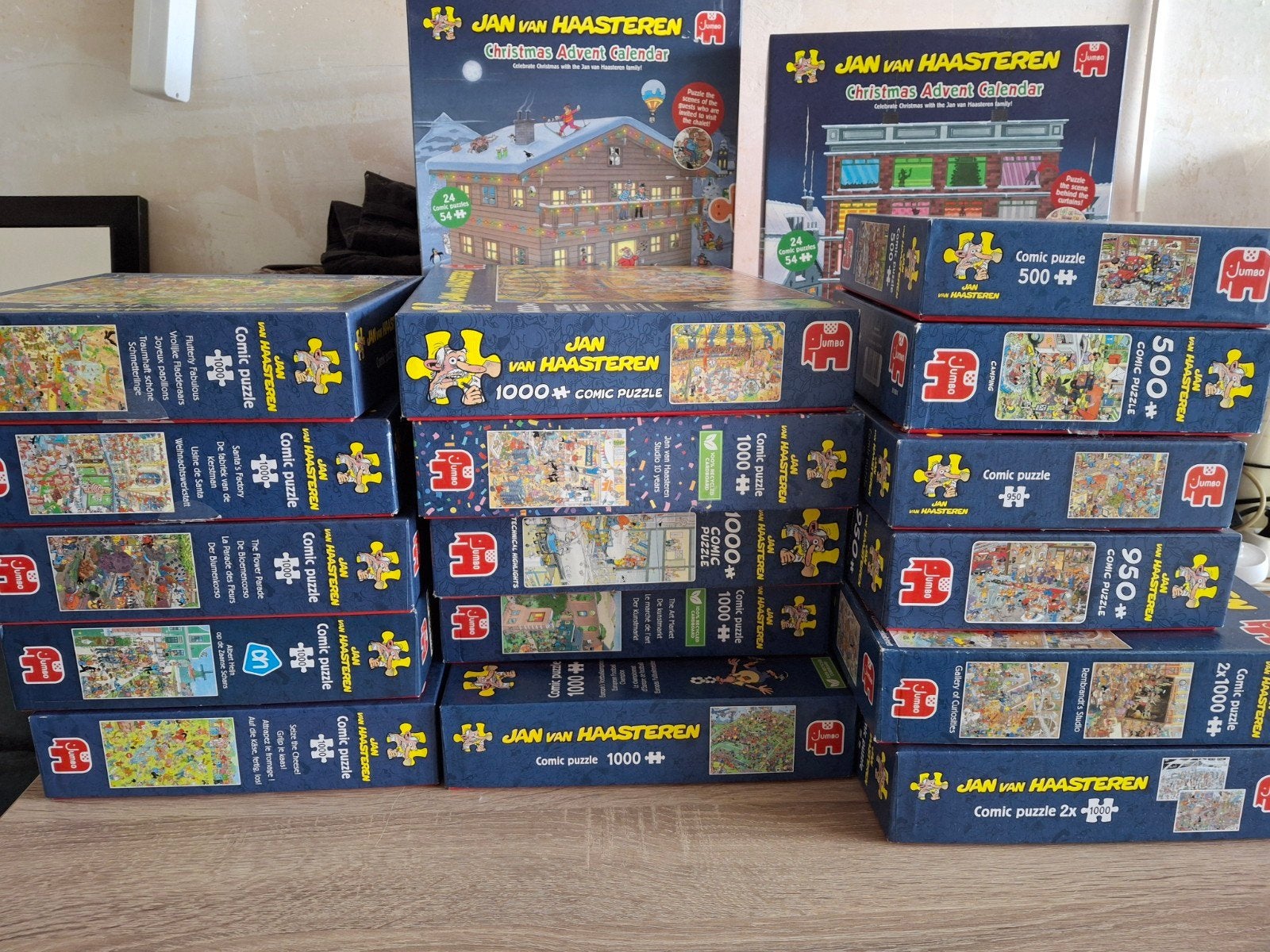 Jan van Haasteren Puzzels - Diverse Stukjes en Thema's