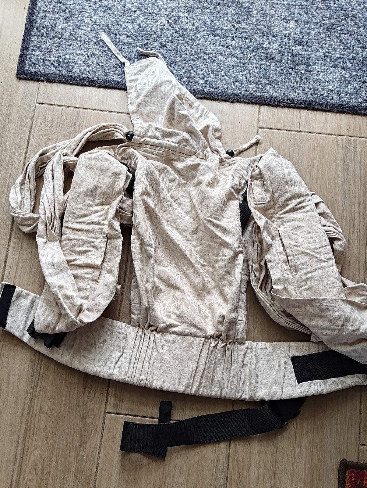 Stokke Limas Carrier Plus Draagzak Valerian Beige, Overige merken, Buik of Rug, Ophalen of Verzenden, Zo goed als nieuw