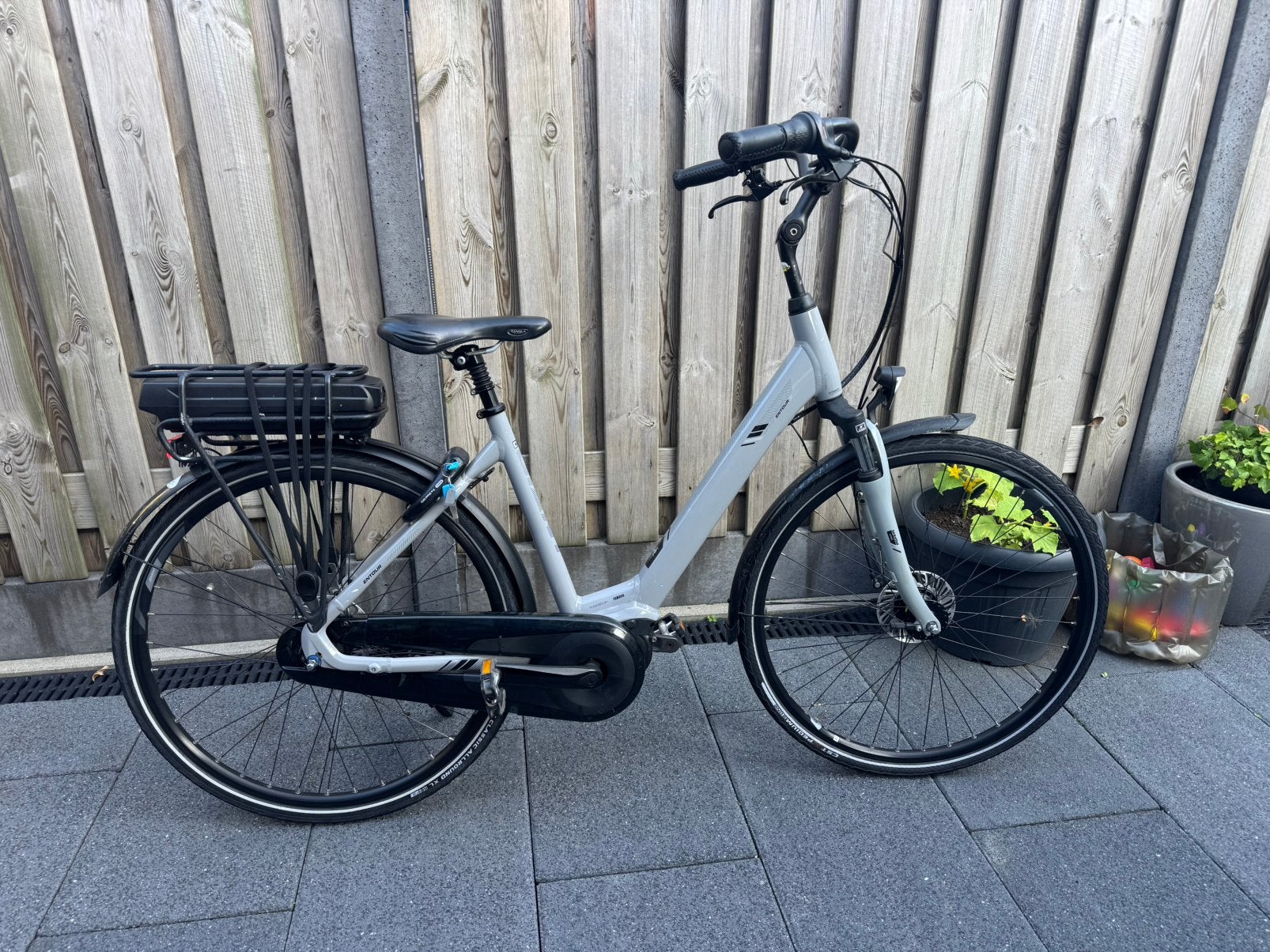 Elektrische fiets Giant Entour E, Ophalen