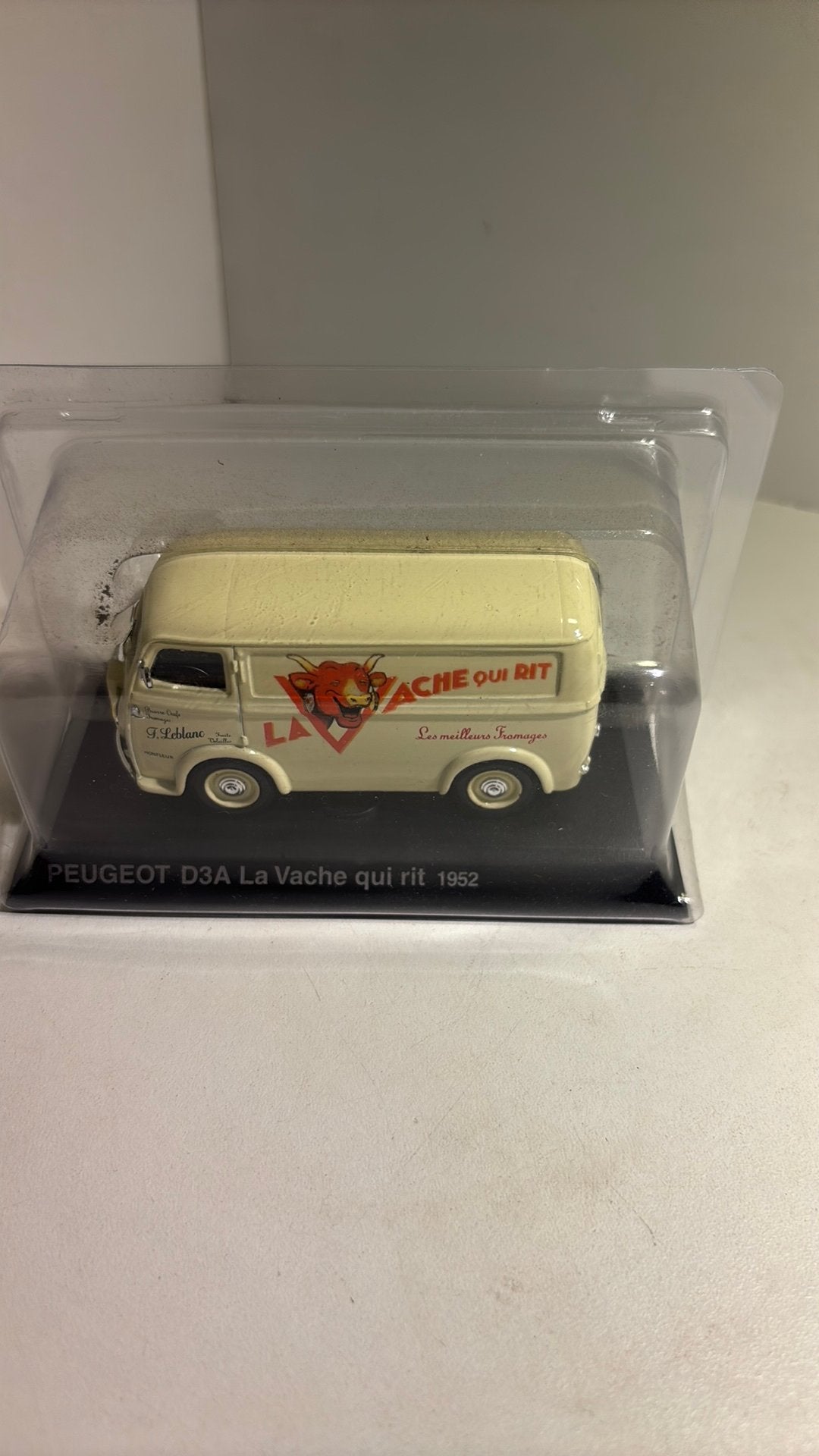Peugeot d3a la vanche qui rit 1953 ixo 1.43, Overige merken, Auto, Ophalen of Verzenden, A