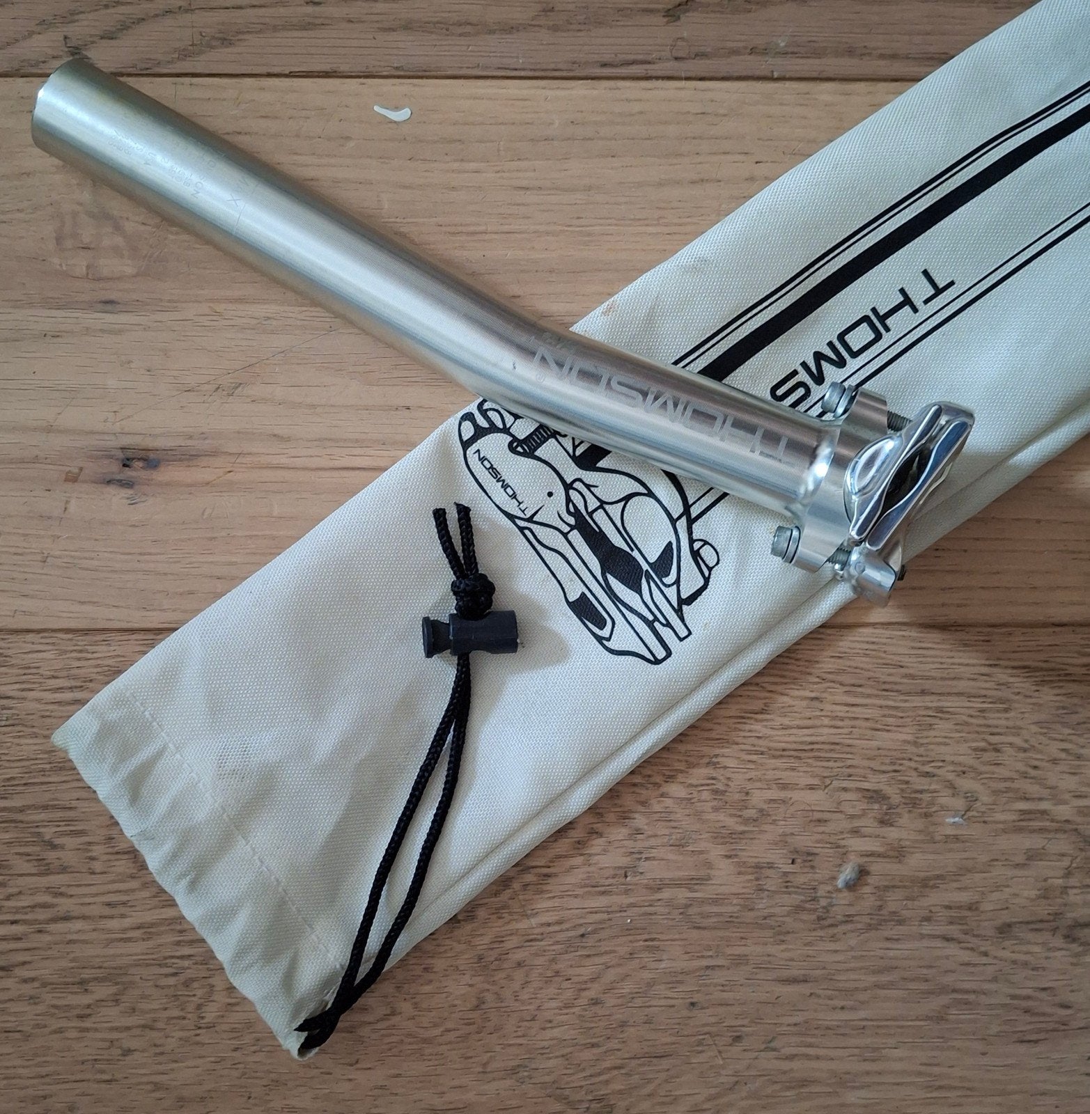 Thomson Elite Zadelpen 27,2/250mm, Fietsen en Brommers, Fietsonderdelen, Ophalen of Verzenden, Zo goed als nieuw, Aluminium, Racefiets