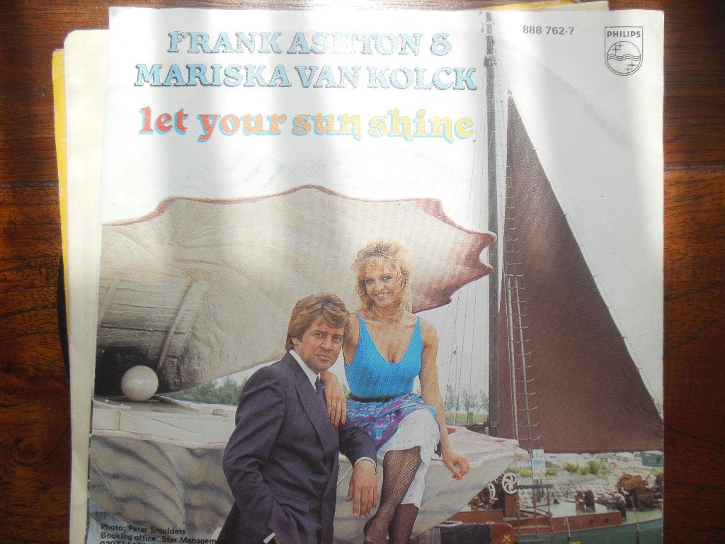 single frank asthon& mariska van kolck 45rpm jukebox vinyl, Gebruikt, 7 inch, Ophalen of Verzenden, Pop