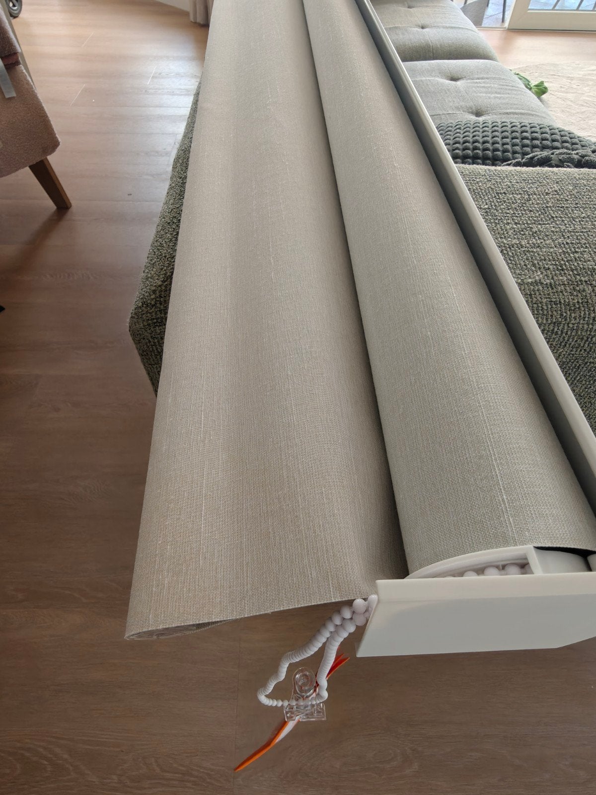 Hema verduisterend rolgordijn crème 176x100cm nieuw, Ophalen, Overige merken, Verduisterend, Nieuw