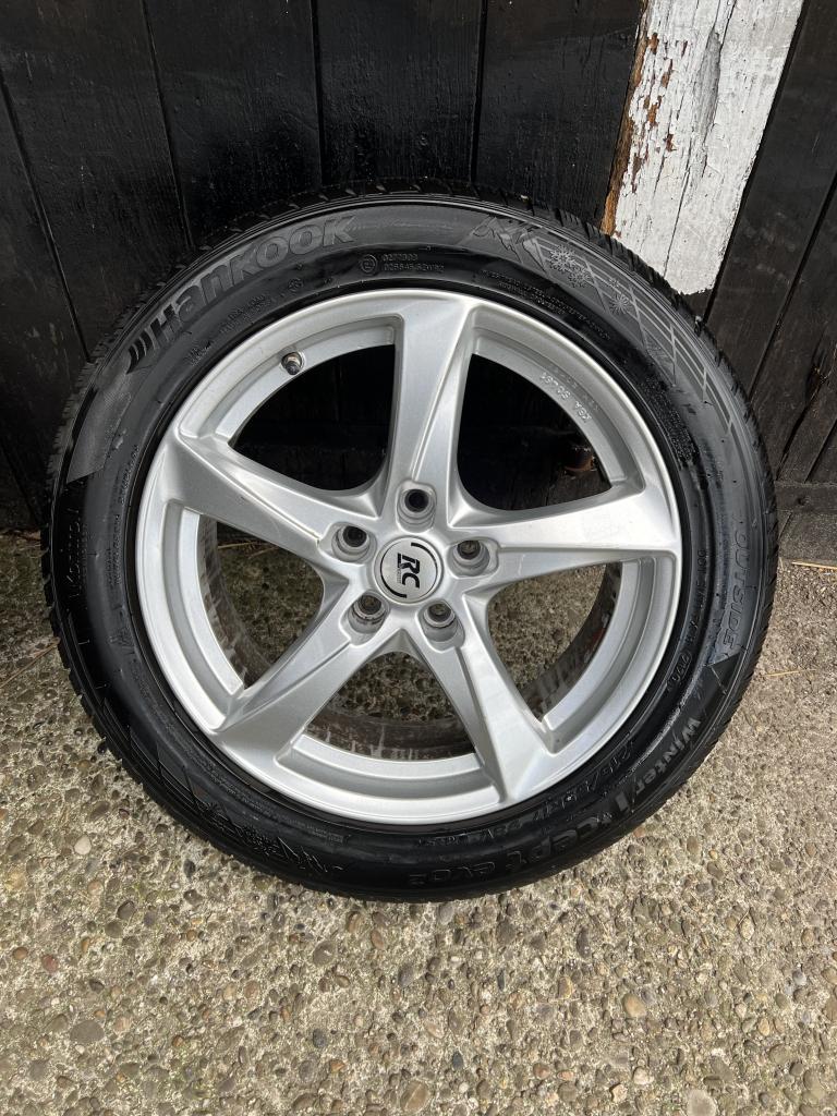 Volkswagen Passat Arteon a4 a5 velgen 17" 5x112 winterset, Auto-onderdelen, Banden en Velgen, Niet ingevuld, Banden en Velgen