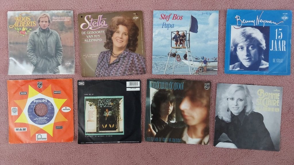 SINGELTJES (POP) JAREN ’60, ‘70 EN ’80, Ophalen, Gebruikt, 7 inch, Pop