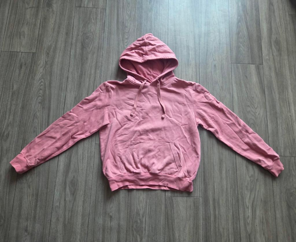 Roze hoodie van H&M Divided in maat XS, Kleding | Dames, H&M, Ophalen of Verzenden, Roze, Maat 34 (XS) of kleiner