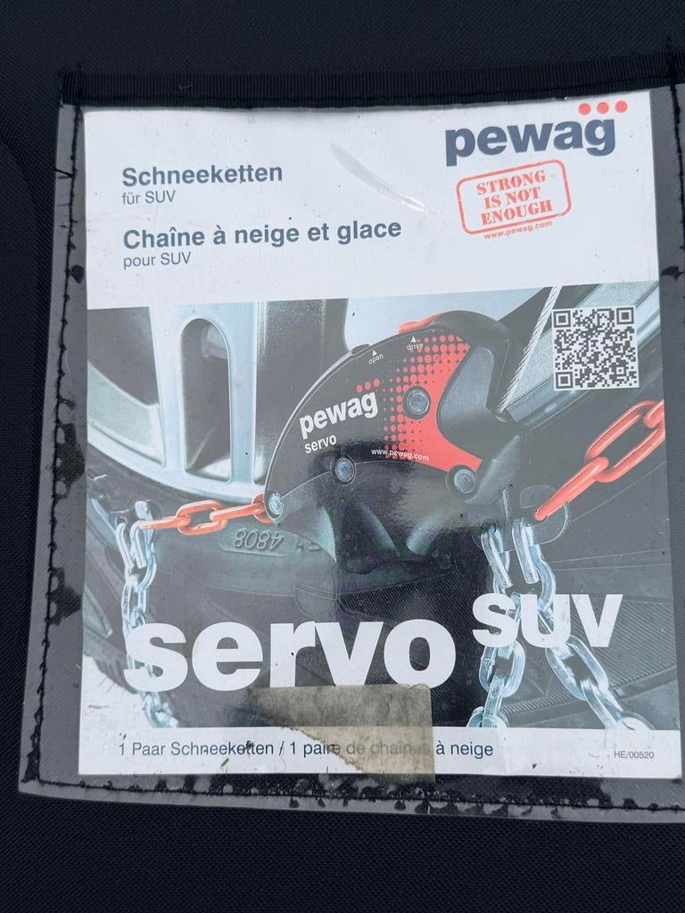 Pewag Servo SUV Sneeuwkettingen - Nieuwstaat, Auto diversen, Sneeuwkettingen, Ophalen of Verzenden, Zo goed als nieuw